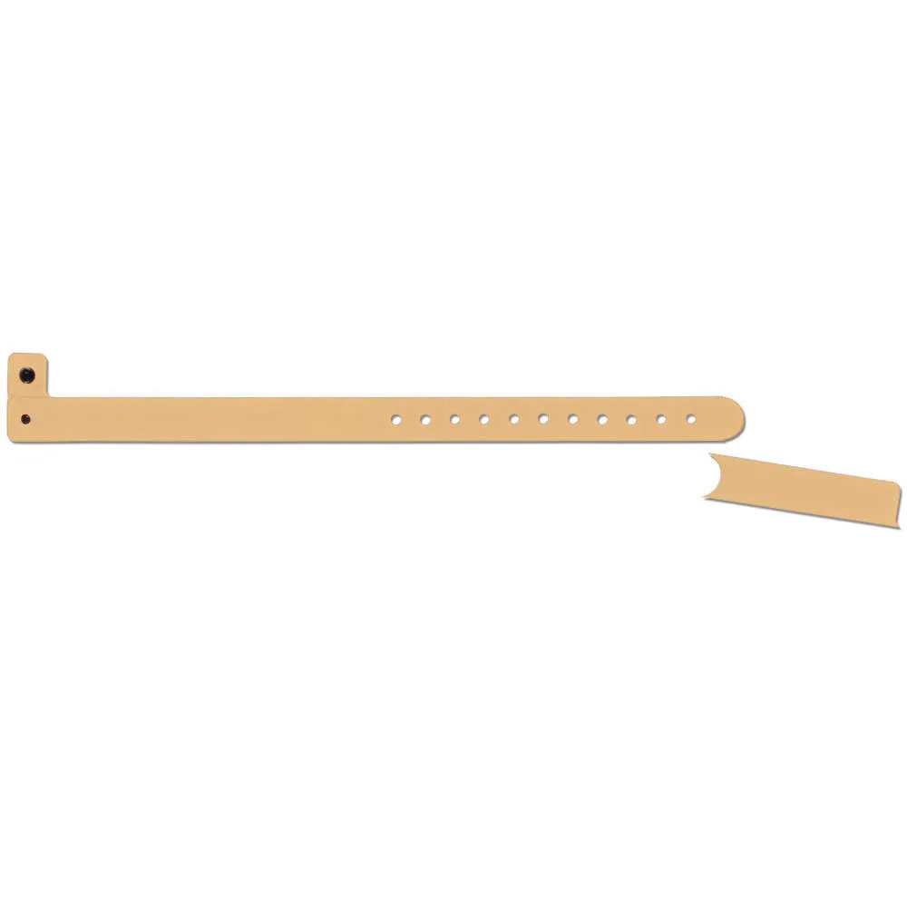 1/2" Pull Off Tab Vinyl Wristbands 430PT (500/Box)