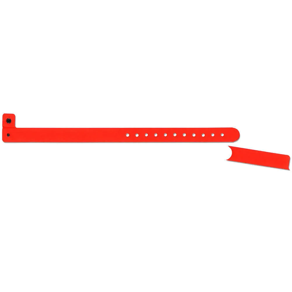 1/2" Pull Off Tab Vinyl Wristbands 430PT (500/Box)