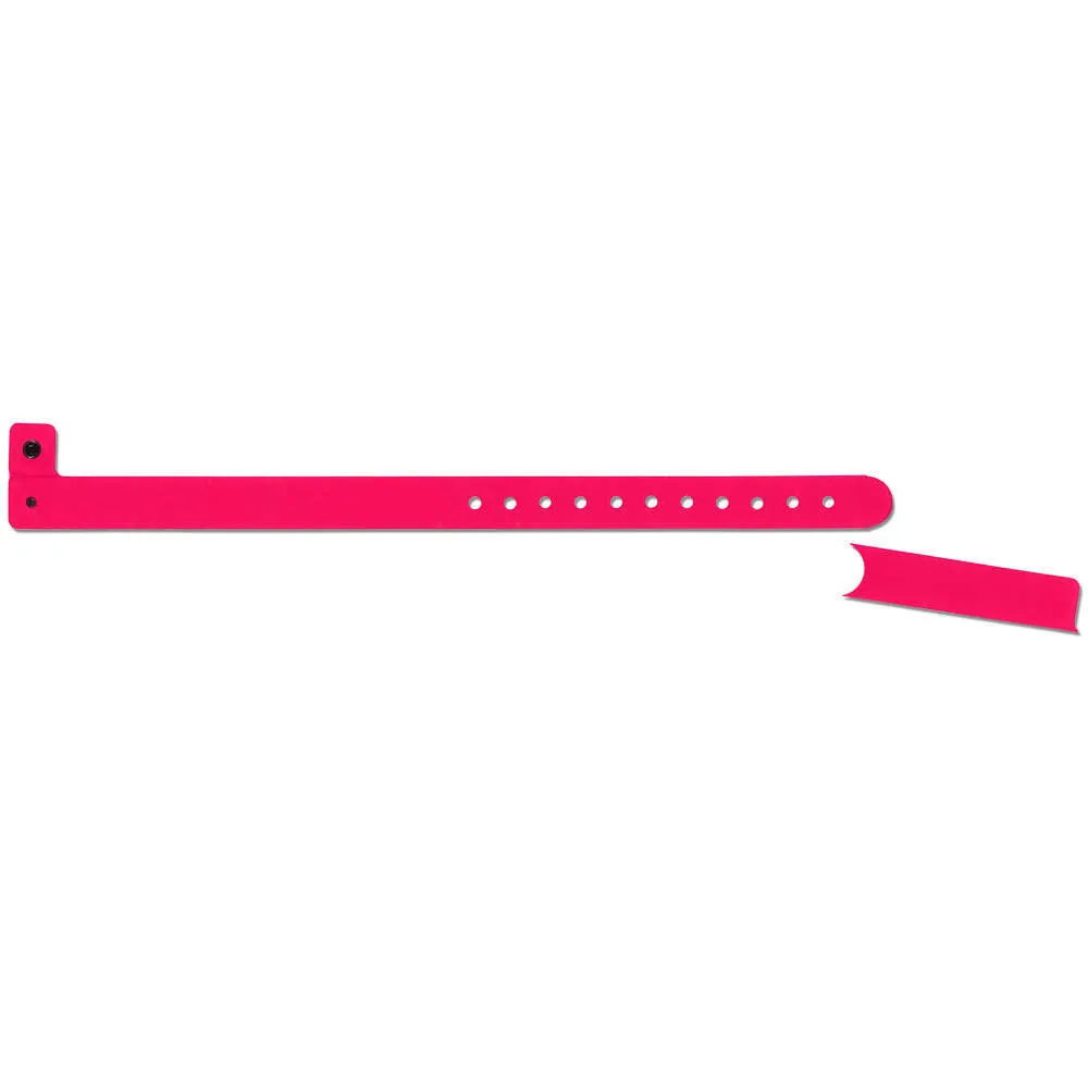 1/2" Pull Off Tab Vinyl Wristbands 430PT (500/Box)