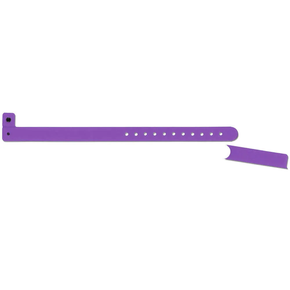 1/2" Pull Off Tab Vinyl Wristbands 430PT (500/Box)