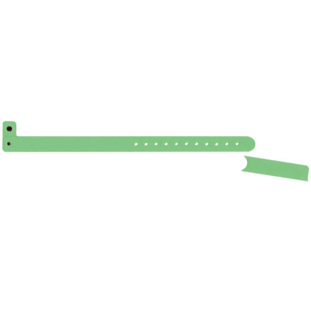 1/2" Pull Off Tab Vinyl Wristbands 430PT (500/Box)