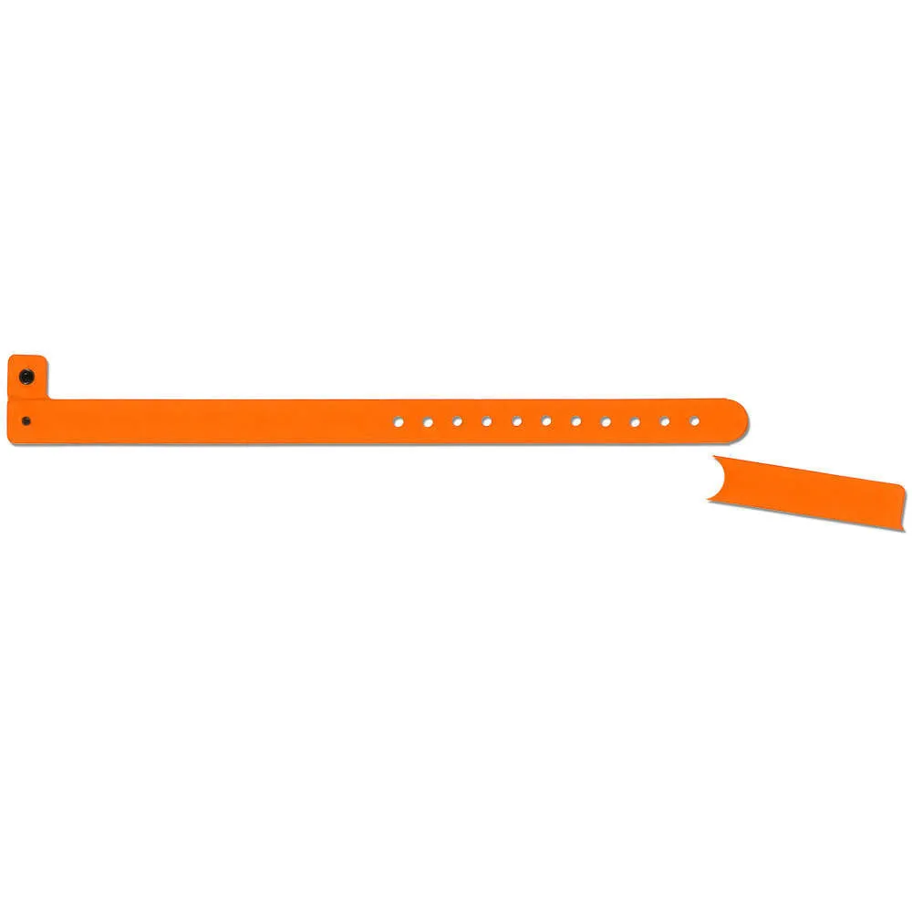 1/2" Pull Off Tab Vinyl Wristbands 430PT (500/Box)
