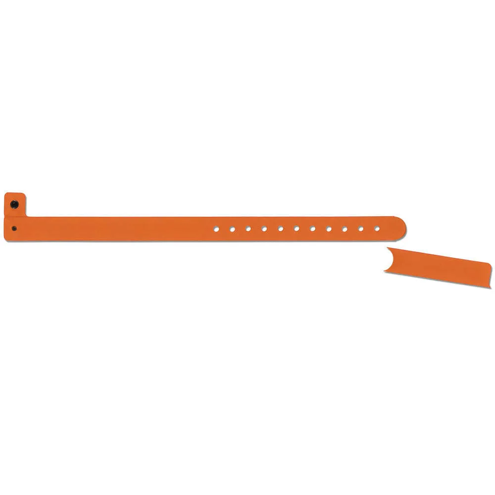 1/2" Pull Off Tab Vinyl Wristbands 430PT (500/Box)