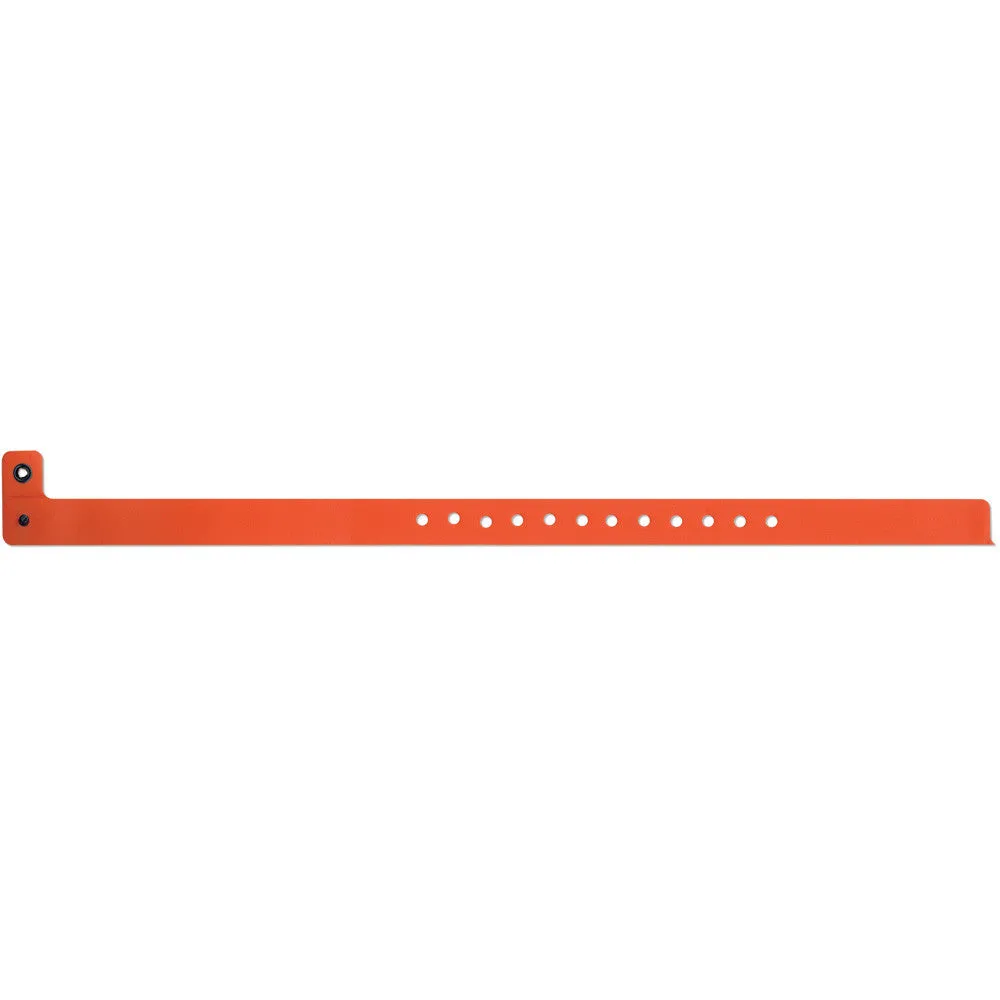 1/2" Vinyl Wristbands Permanent Snap 430P (500/Box)