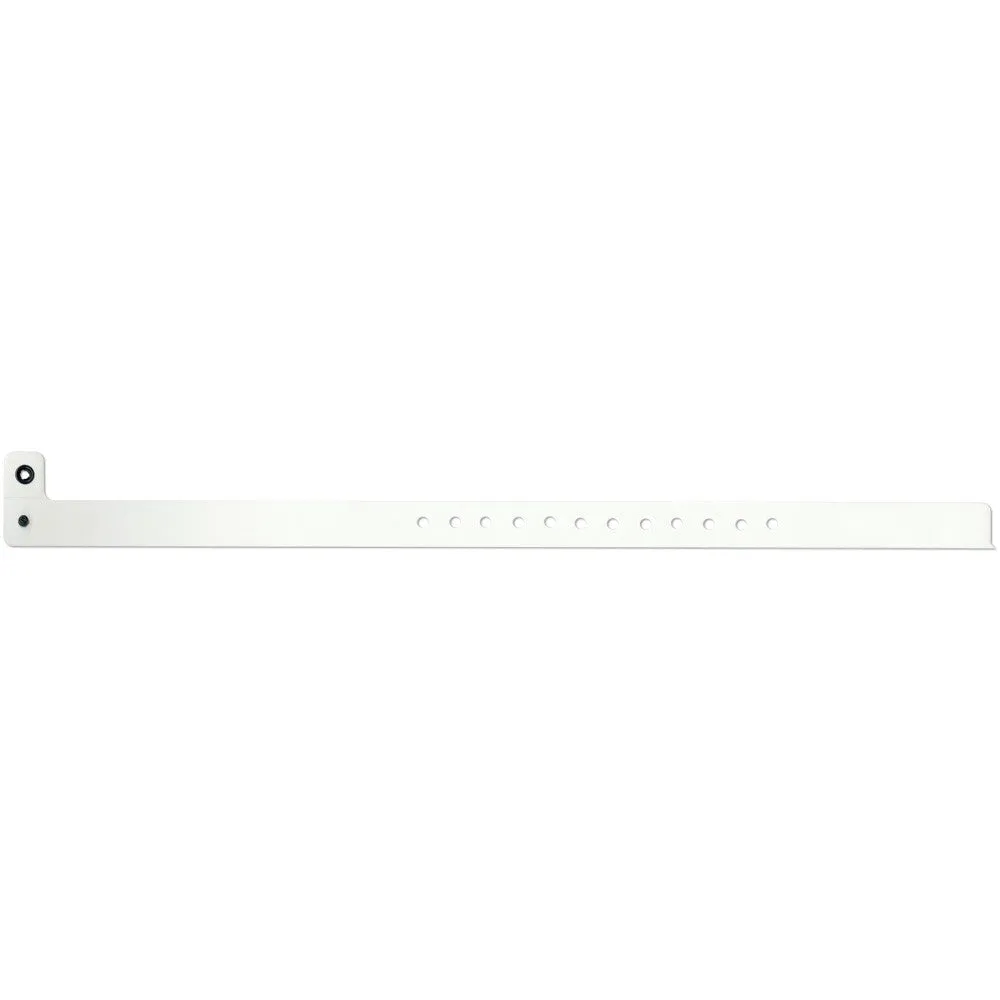 1/2" Vinyl Wristbands Permanent Snap 430P (500/Box)
