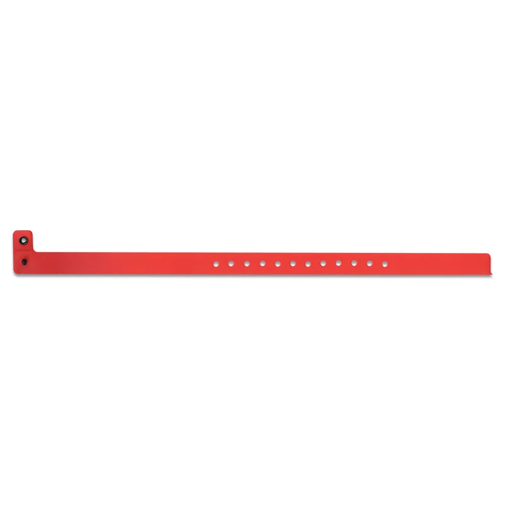 1/2" Vinyl Wristbands Permanent Snap 430P (500/Box)