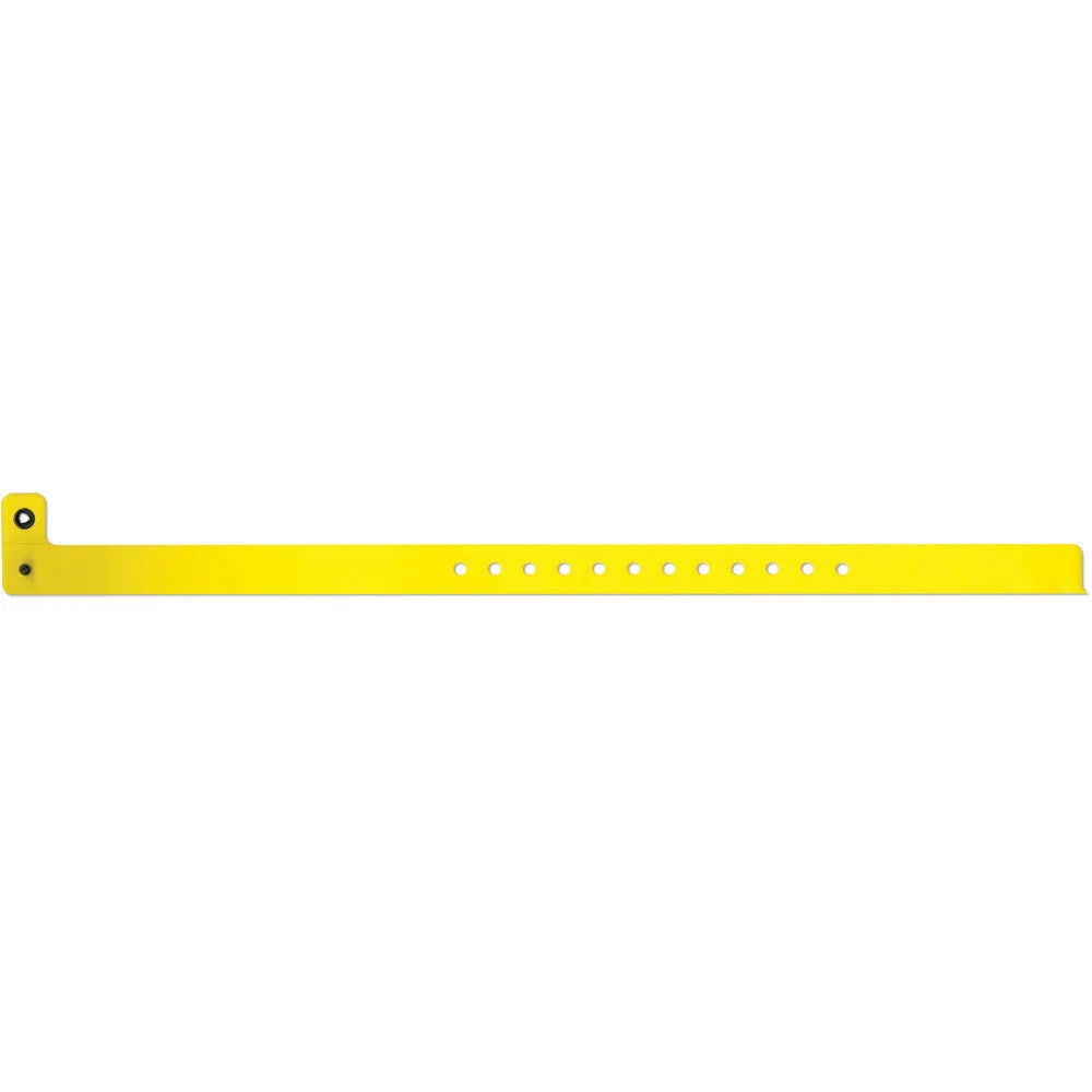 1/2" Vinyl Wristbands Permanent Snap 430P (500/Box)