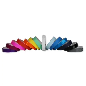 1/2" Vinyl Wristbands Permanent Snap 430P (500/Box)