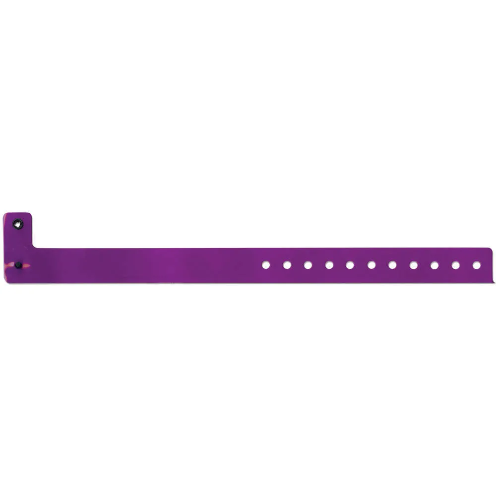 3/4" Vinyl Wristbands Vibrant Waterproof VSP (500/Box)