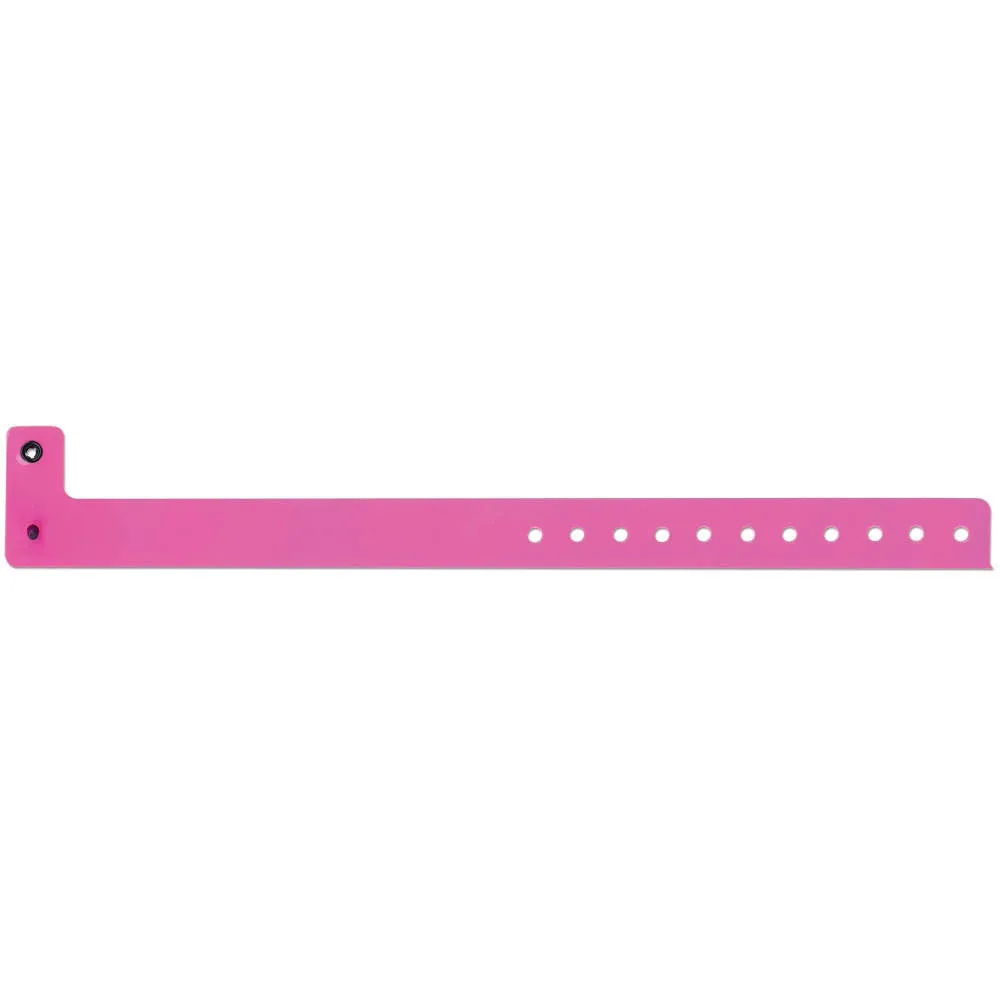 3/4" Vinyl Wristbands Vibrant Waterproof VSP (500/Box)