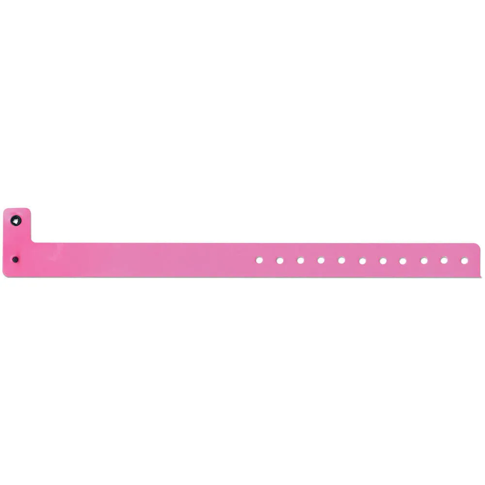 3/4" Vinyl Wristbands Vibrant Waterproof VSP (500/Box)