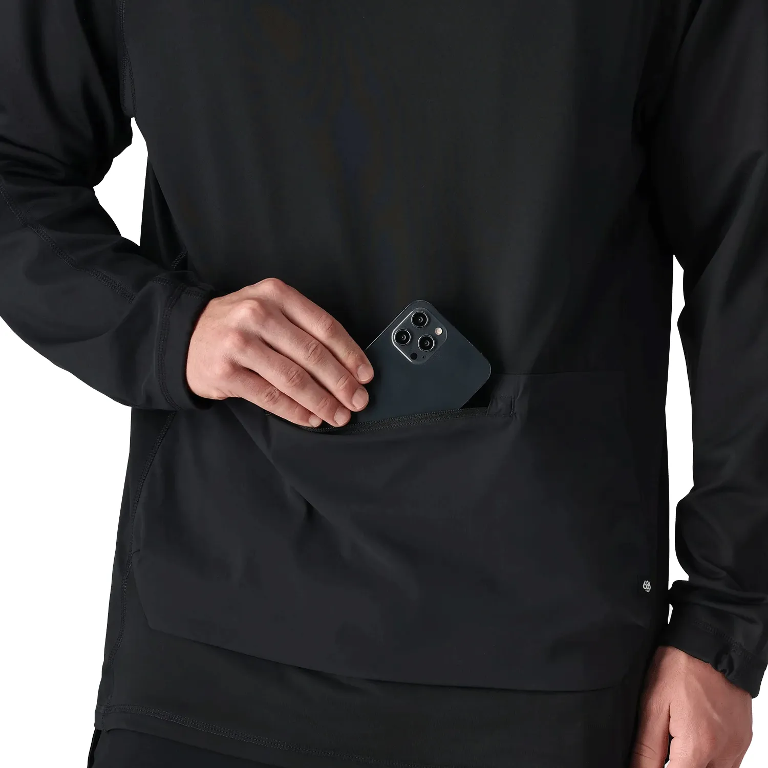 686 Men's Ultra Thermal Fleece Hoody 2025 Black