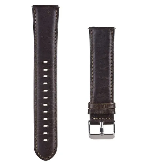 Amazfit GTR 2 Leather Strap (Dark Brown)
