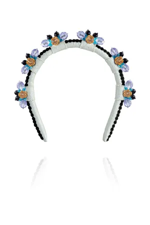 Amelie Headband in Purple Rain