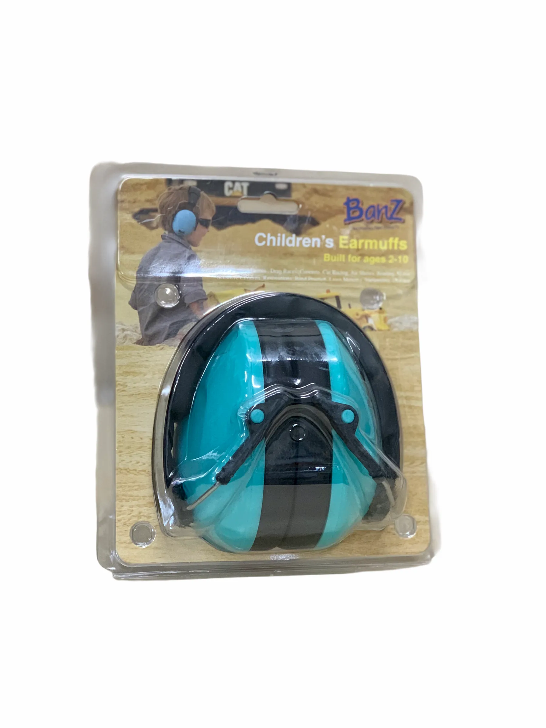 Banz Kids Earmuffs - Lagoon Blue