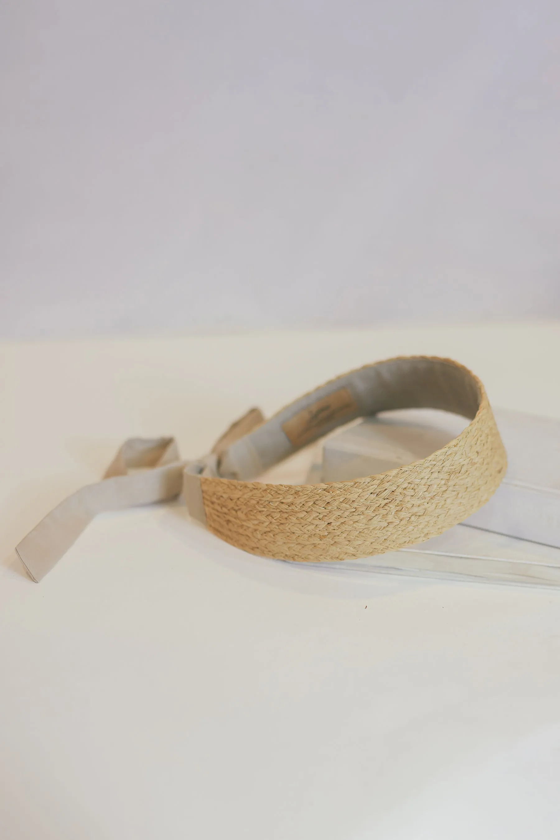 Besette raffia headband