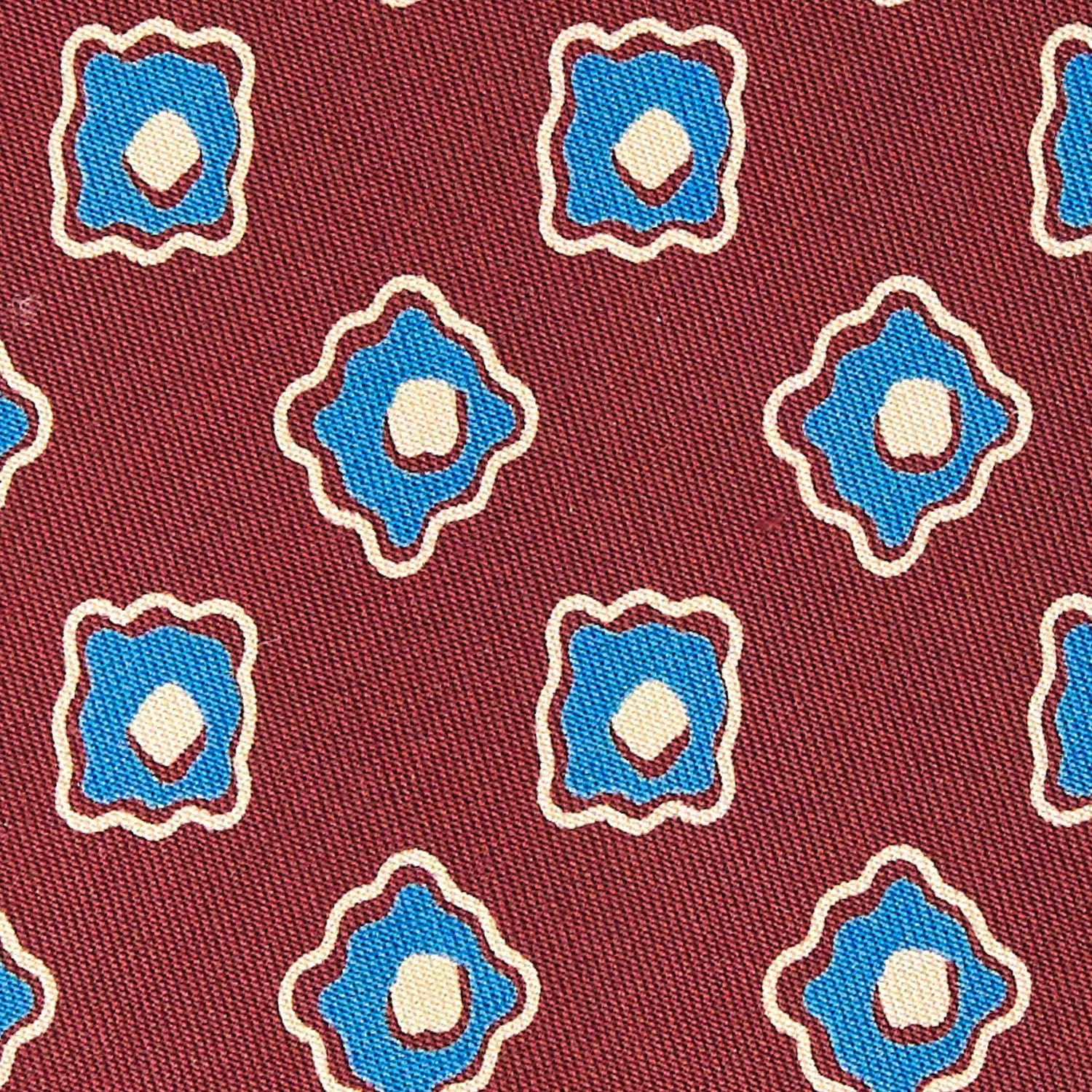 BURGUNDY SILK TIE