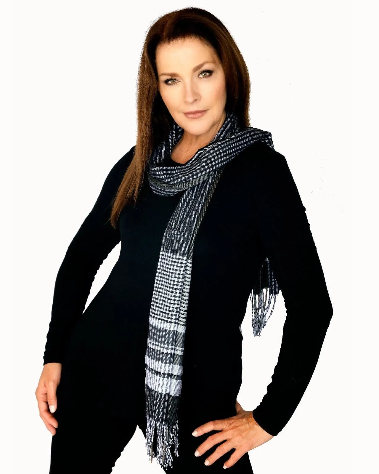 Casaba Womens Warm Winter Scarves Scarf Wraps Shawls Blankets Triangle Plaid