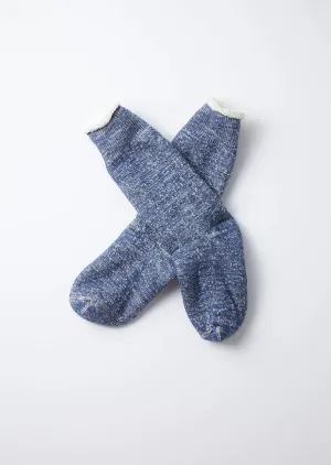 Deep Ocean Double Face Crew Socks