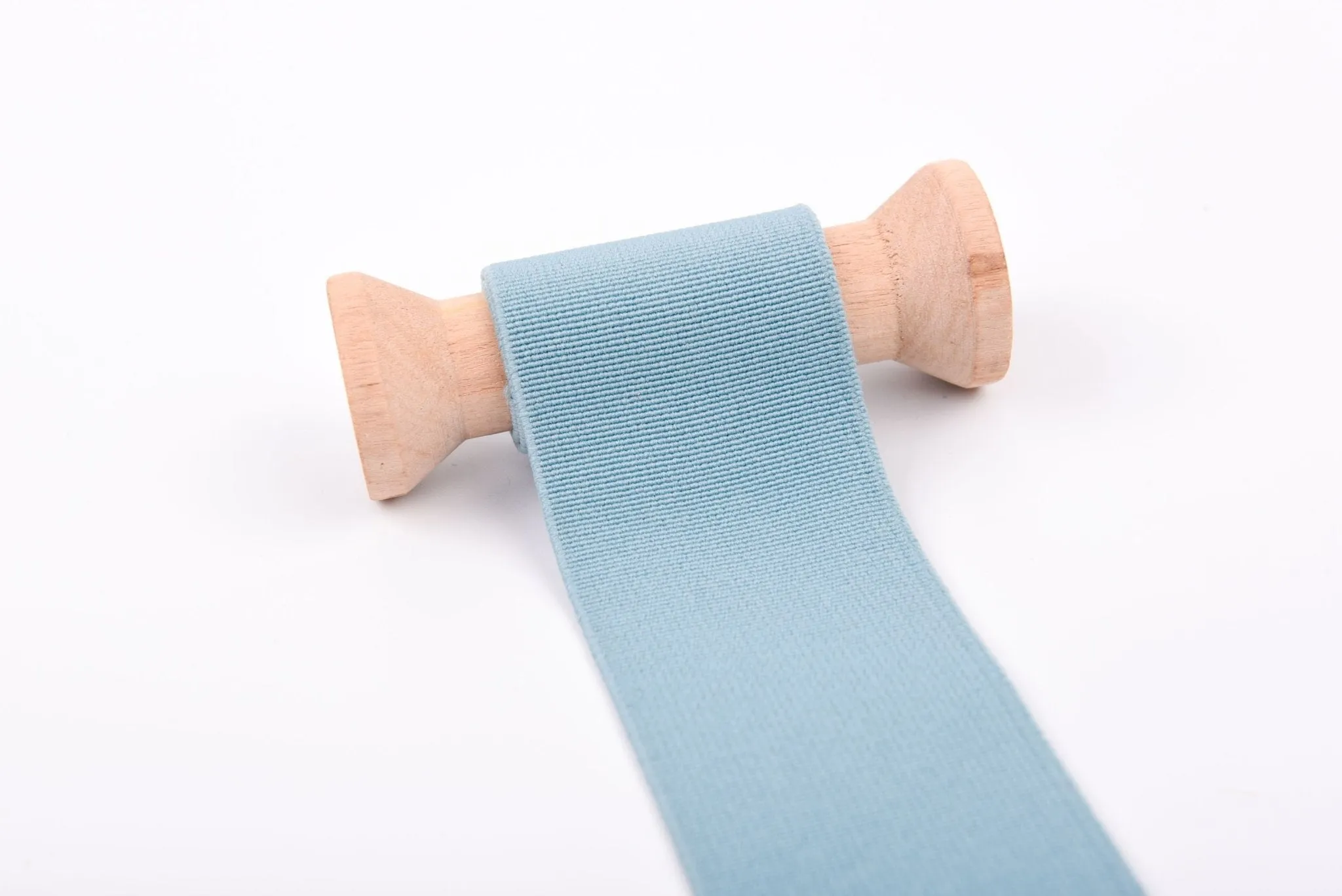 Elastic Plain Flat Weave Webbing - 4cm (1.5 inches)