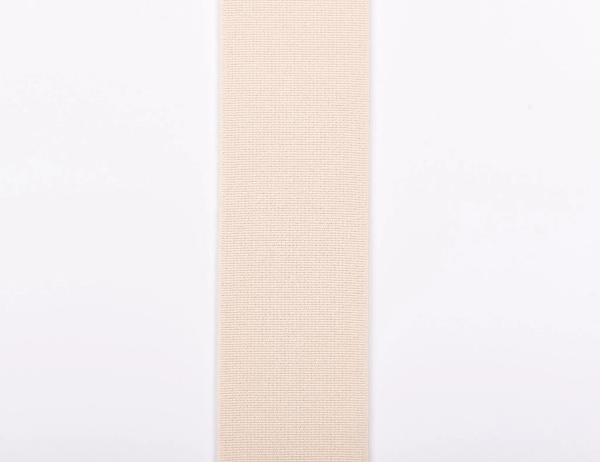 Elastic Plain Flat Weave Webbing - 4cm (1.5 inches)