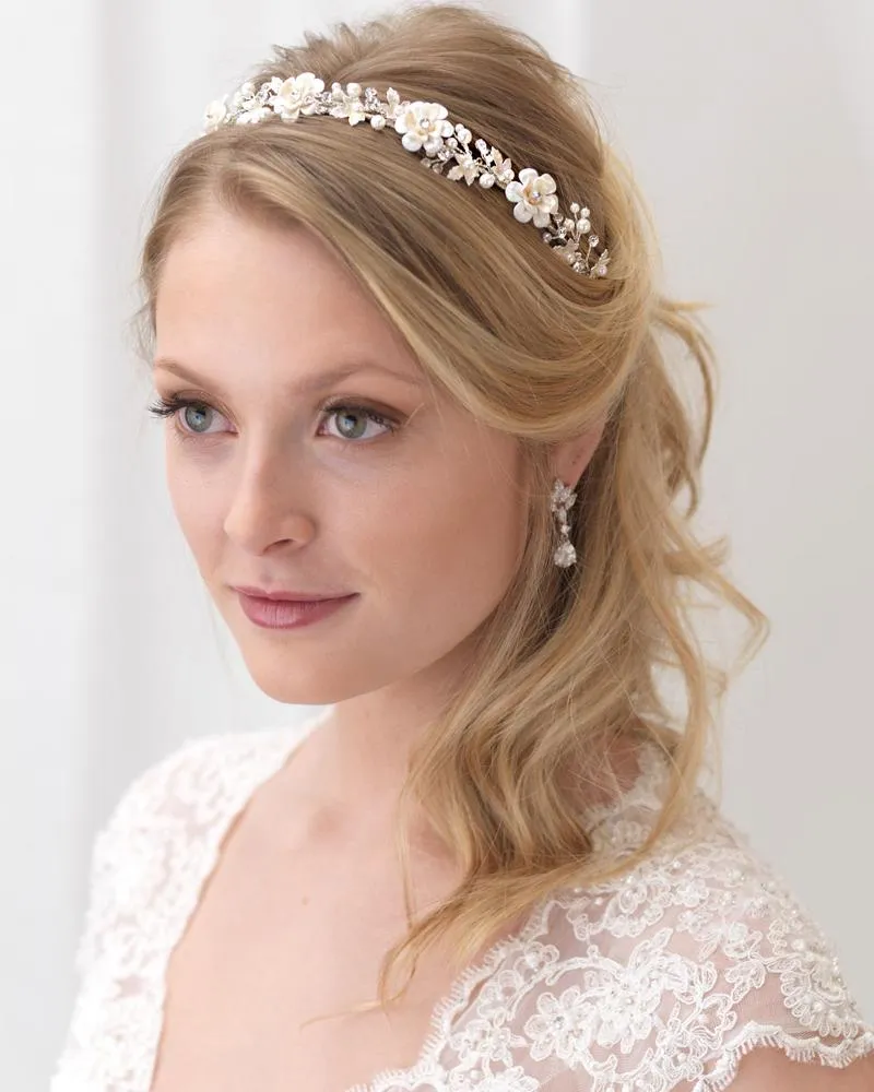 Emma Floral Headband