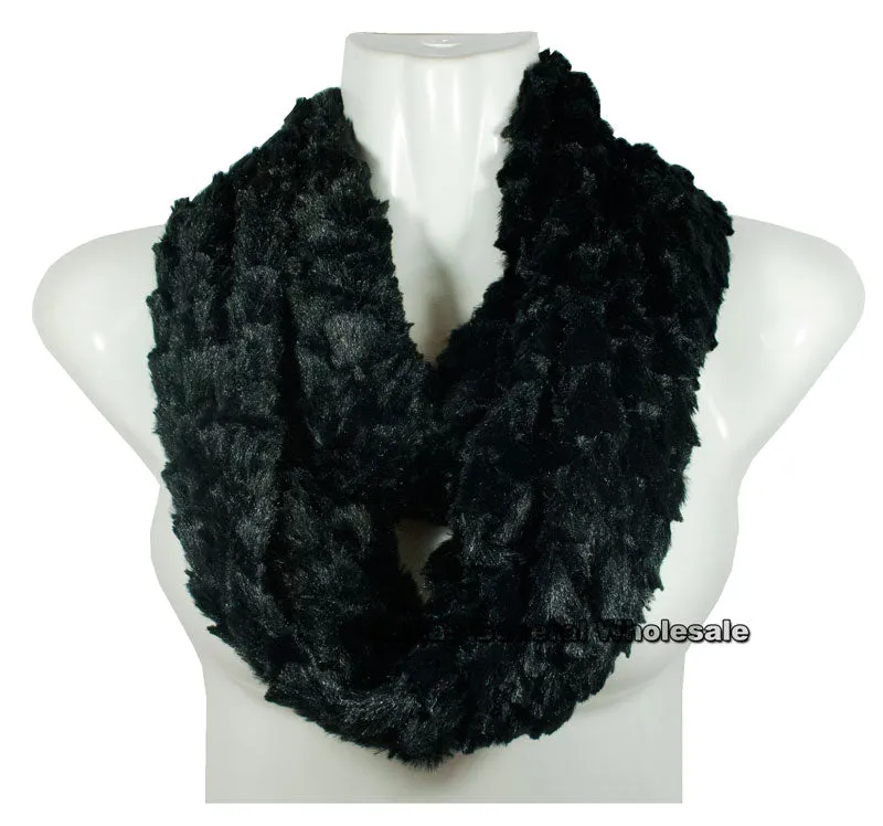 Fashion Fur Infinity Circle Scarf Wholesale