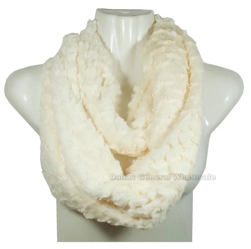 Fashion Fur Infinity Circle Scarf Wholesale