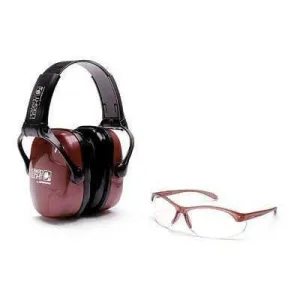 Howard Leight Dusty Rose Pink Ears & Eyes Kit