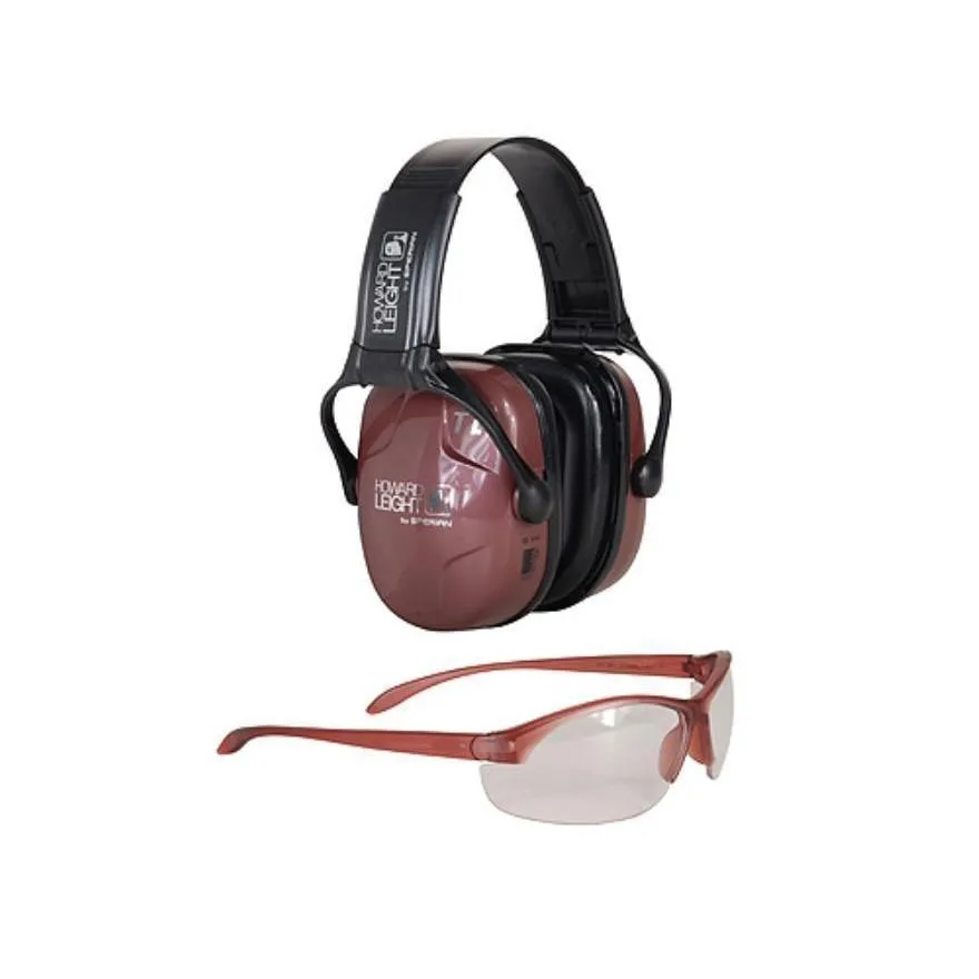 Howard Leight Dusty Rose Pink Ears & Eyes Kit