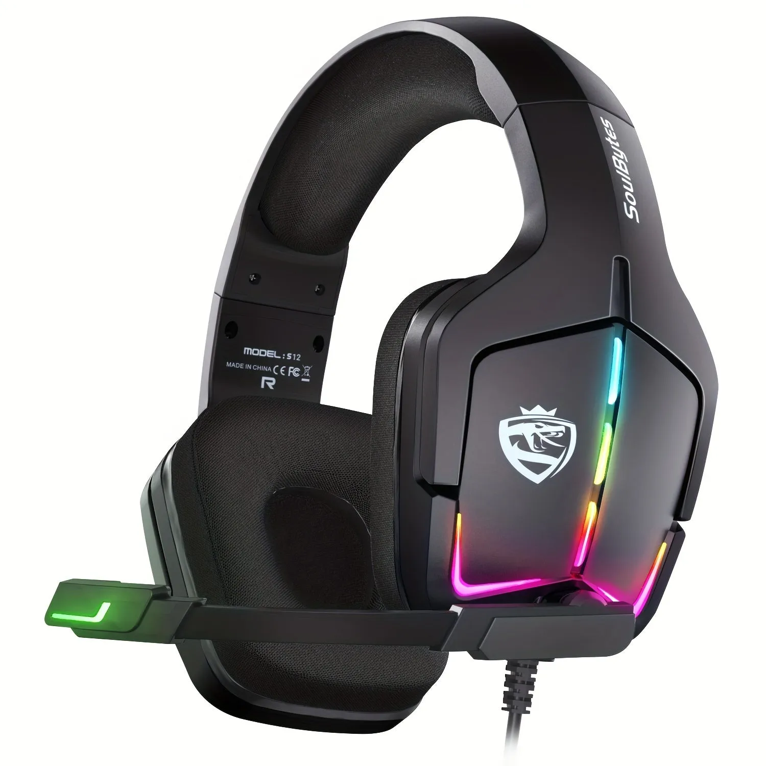 Immerse Yourself in Gaming SoulBytes RGB LED Gaming Headset