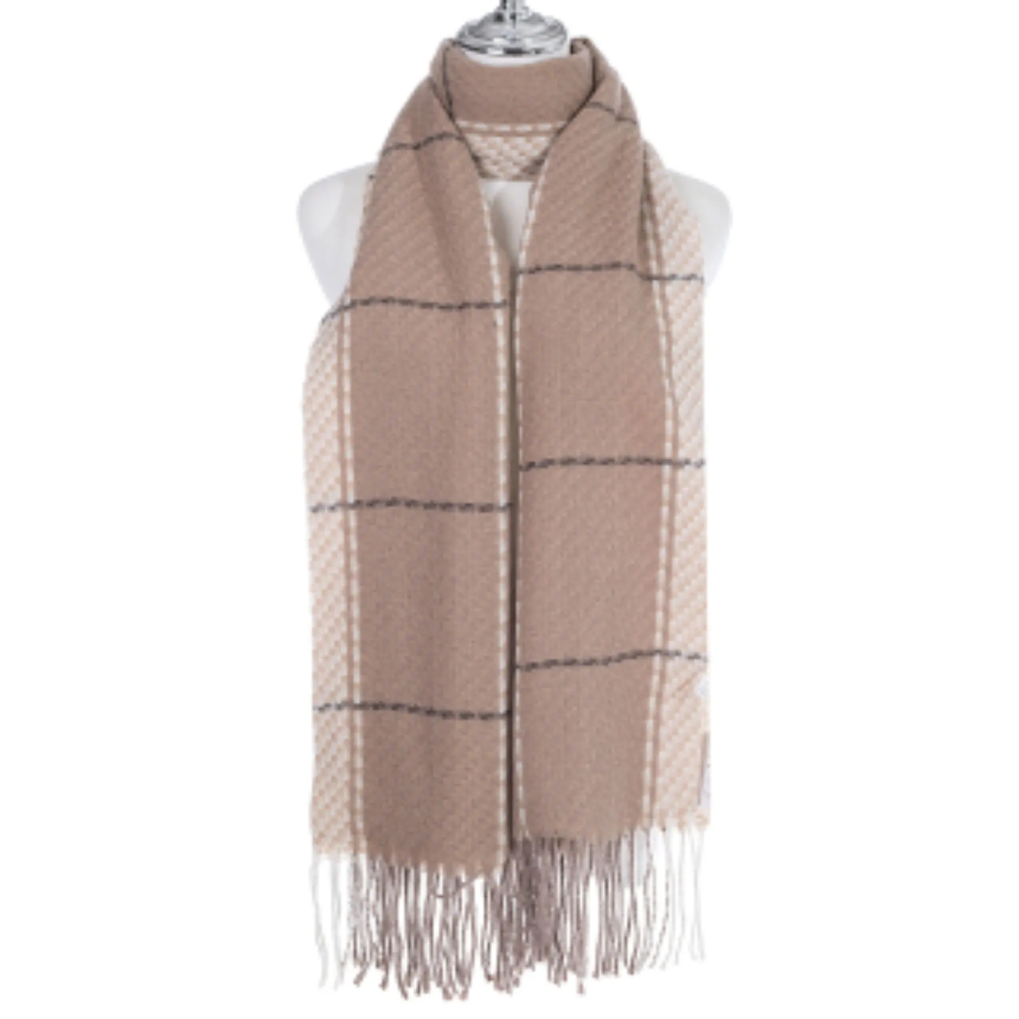 Ivys Scarf Coffee 1531-4