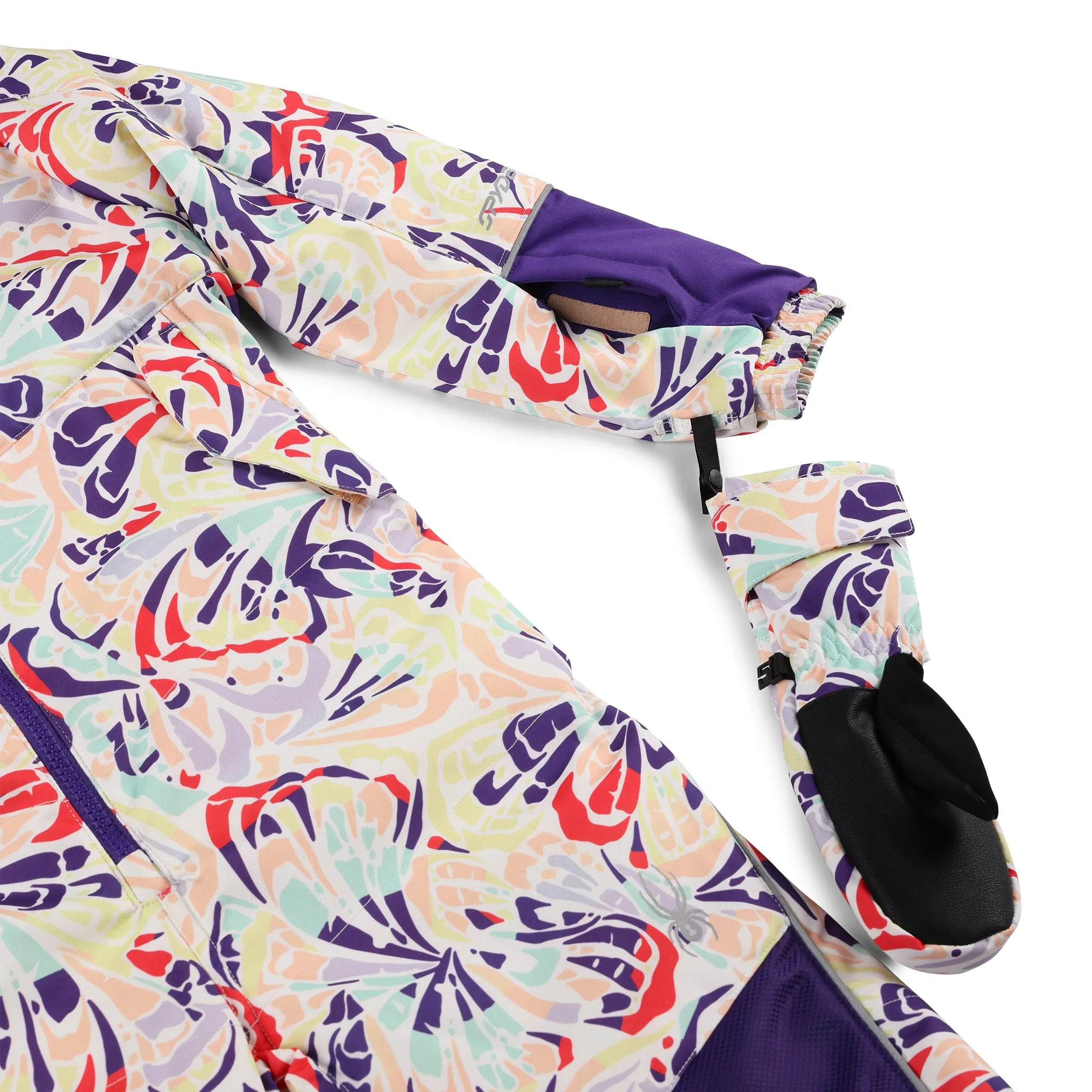 Little Kids Stevie Snowsuit - Butterfly Multi