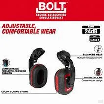 Milwaukee BOLT Earmuffs with Noise Reduction Rating of 24 dB 48-73-3250
