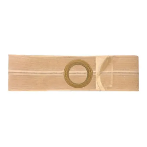 Nu-Hope Nu-Form™ Support Belt, 2-1/8'' Center Stoma, 3'' Wide, Prolapse Strap, Small (28'' to 32'' Waist), Beige