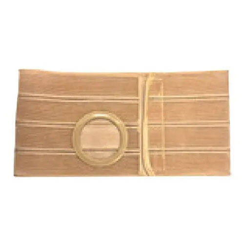 Nu-Hope Nu-Form™ Support Belt, 3" Stoma, 8" Wide, Right, 1-1/2" From Bottom, Large (36" to 41" Waist), Beige