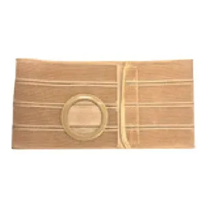 Nu-Hope Nu-Form™ Support Belt, 3" Stoma, 8" Wide, Right, 1-1/2" From Bottom, Large (36" to 41" Waist), Beige