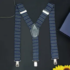 Peluche Immaculant Black Suspender for Men