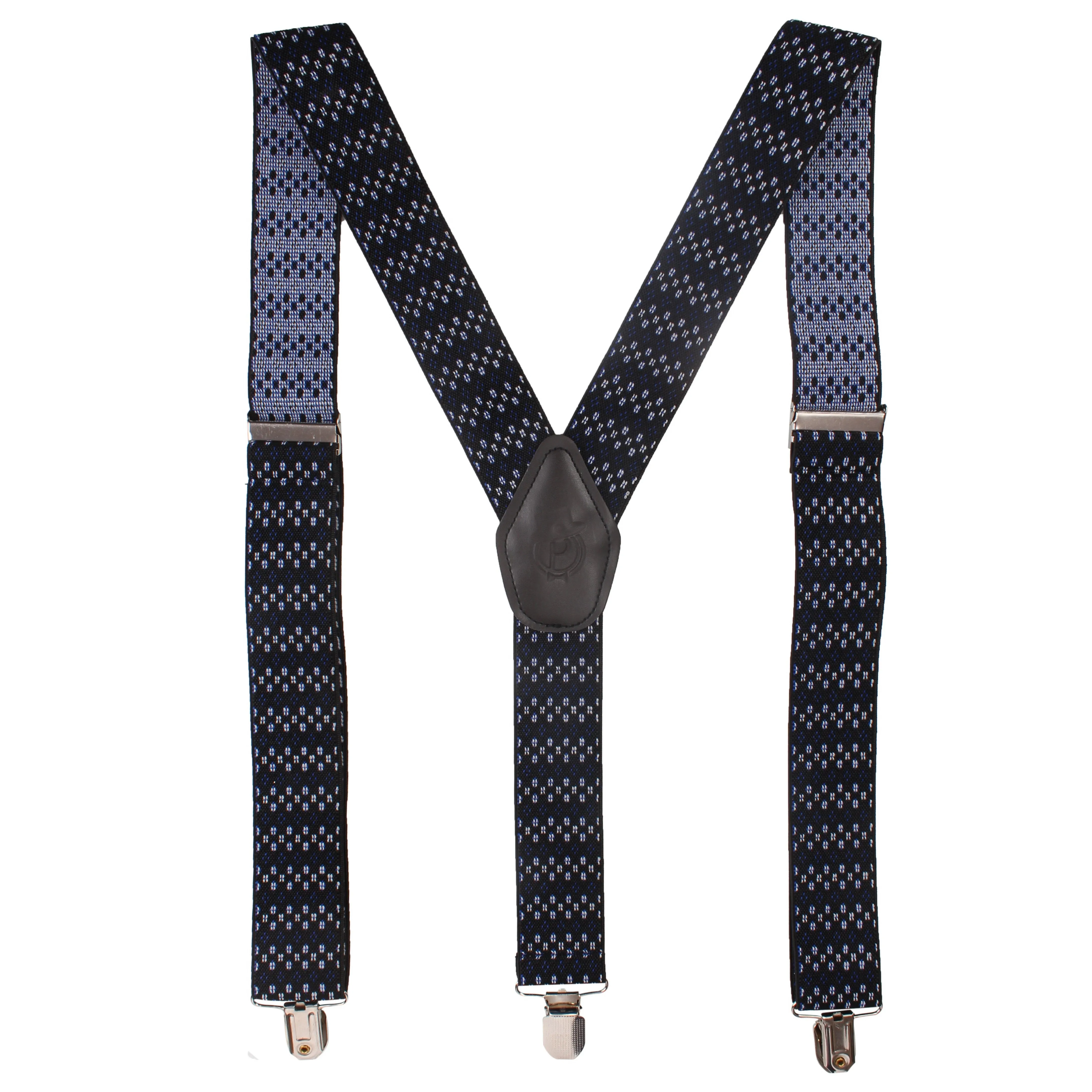 Peluche Immaculant Black Suspender for Men
