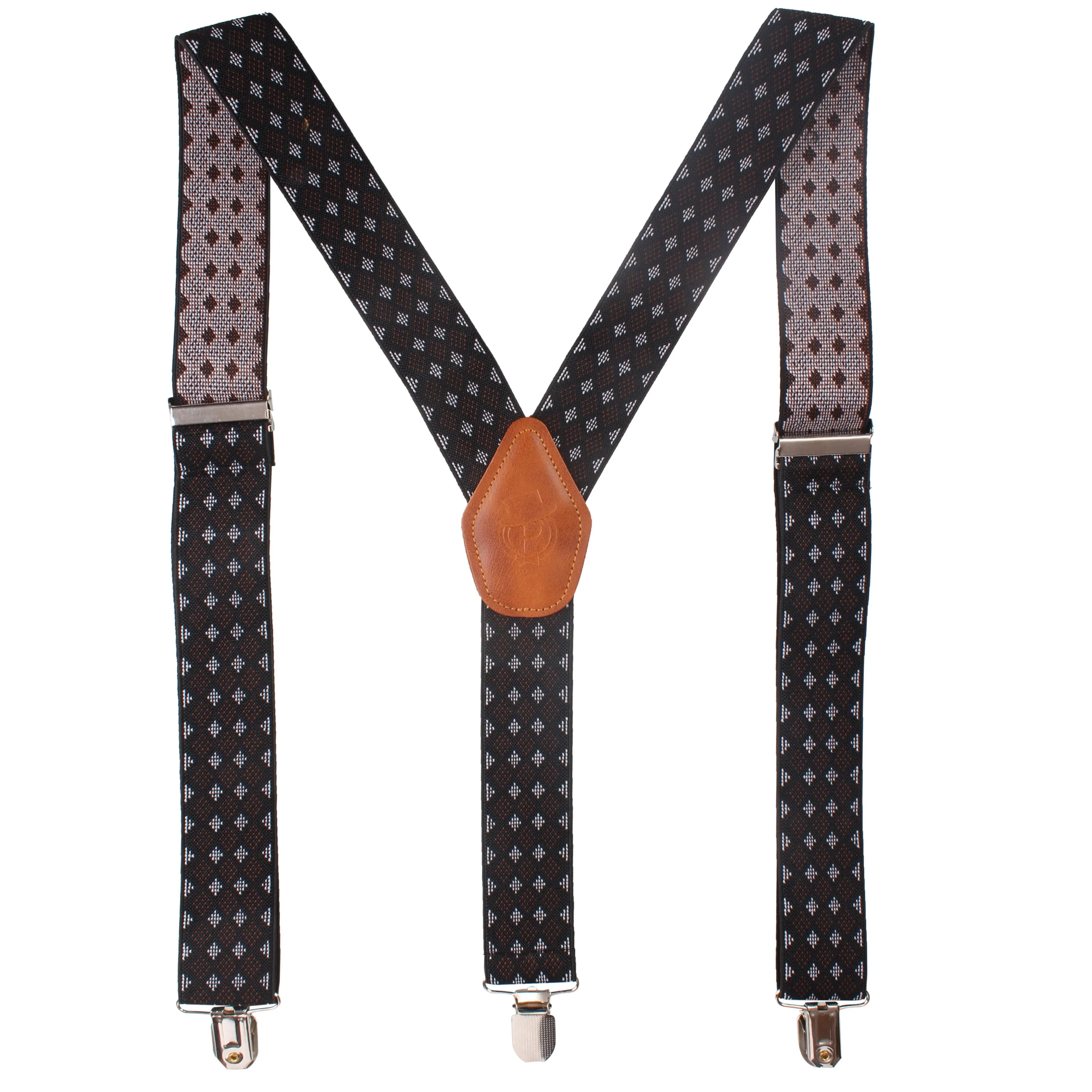 Peluche Indefectible Black Suspender for Men
