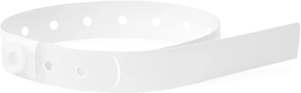 Soft Comfort Slim 2" Stub Snapped Wristbands