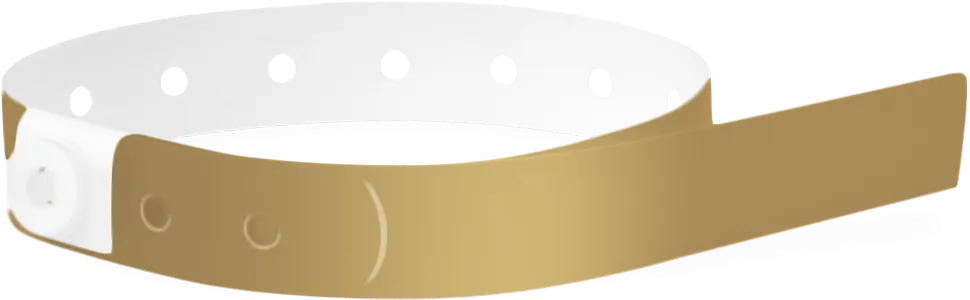 Soft Comfort Slim 2" Stub Snapped Wristbands