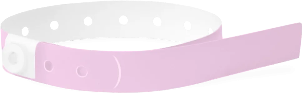 Soft Comfort Slim 2" Stub Snapped Wristbands