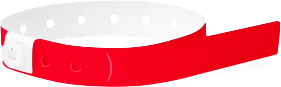 Soft Comfort Slim 2" Stub Snapped Wristbands