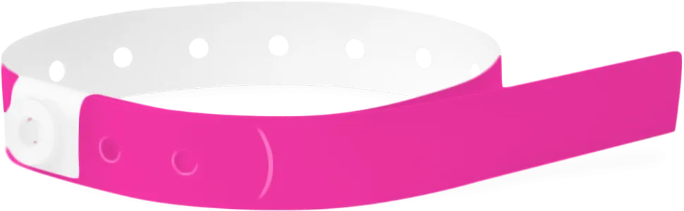 Soft Comfort Slim 2" Stub Snapped Wristbands