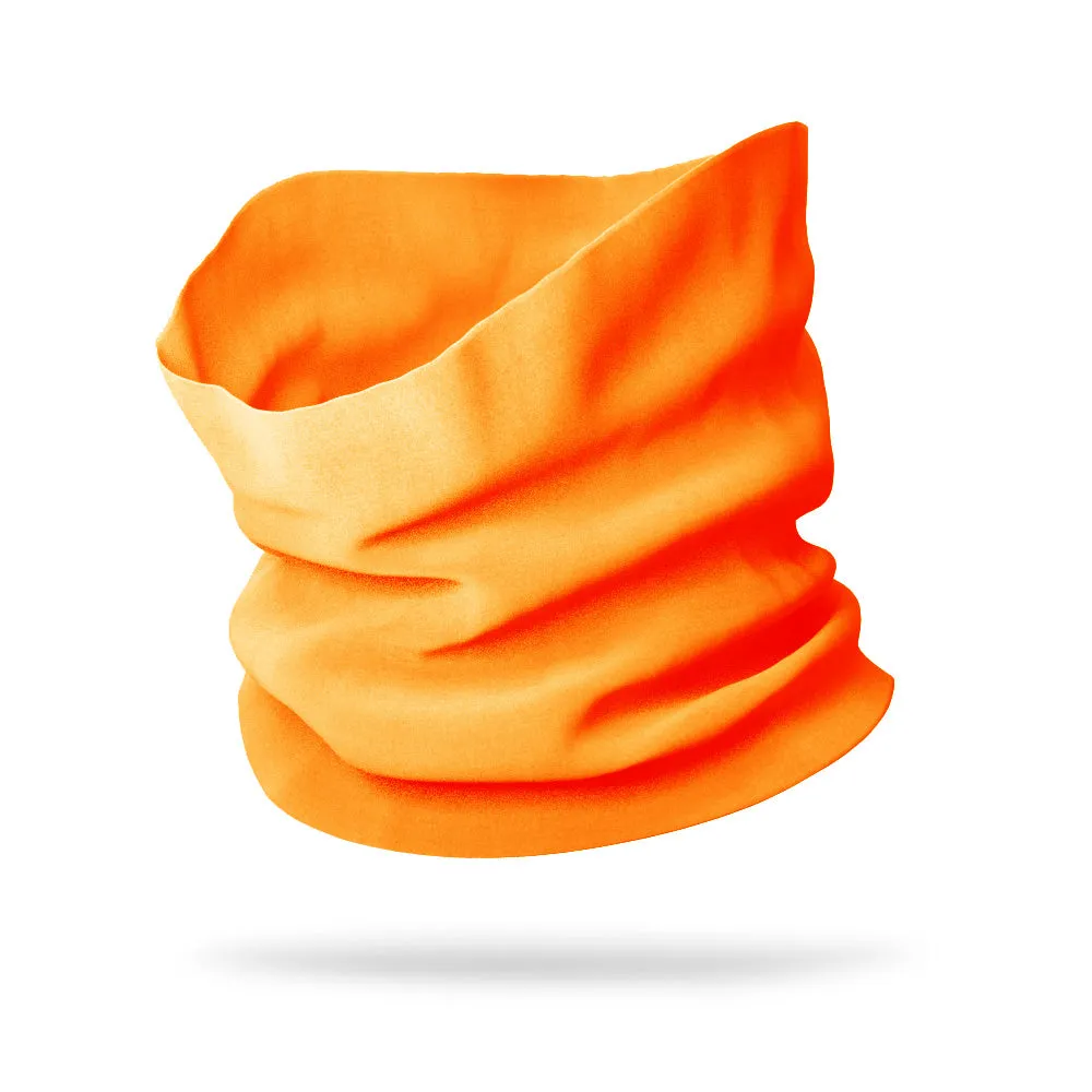 Solid Color Wicking Neck Gaiter (12" Length)