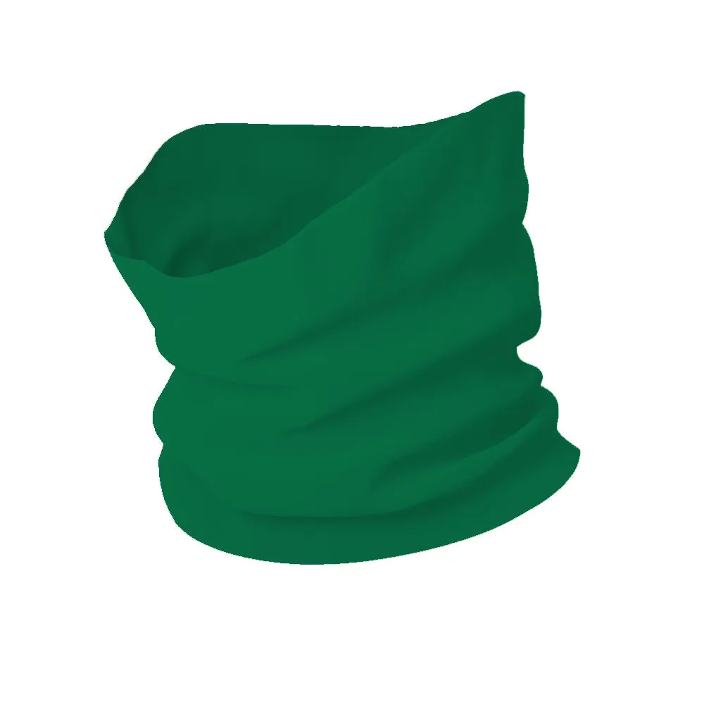 Solid Color Wicking Neck Gaiter (12" Length)
