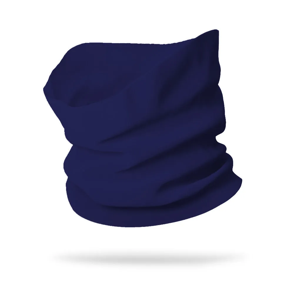 Solid Color Wicking Neck Gaiter (12" Length)