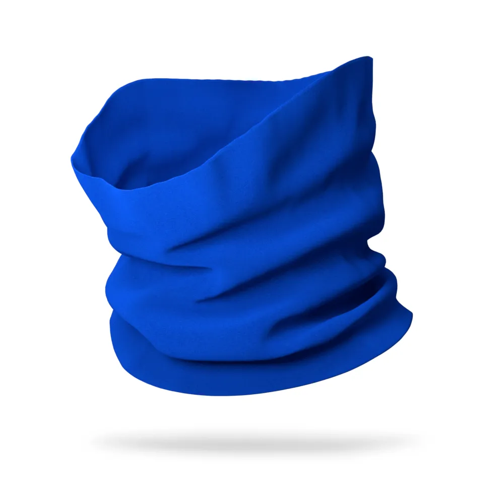 Solid Color Wicking Neck Gaiter (12" Length)
