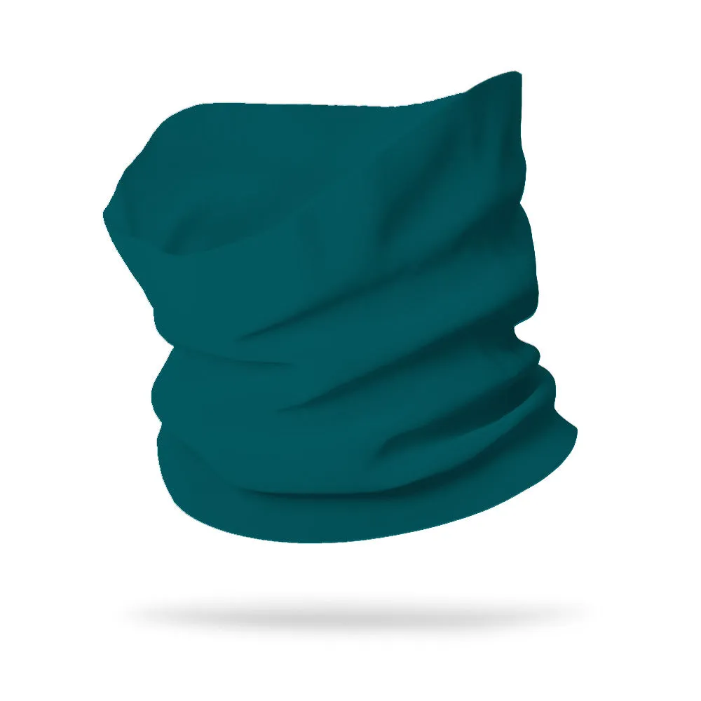 Solid Color Wicking Neck Gaiter (12" Length)